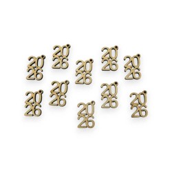 Διάτρητο ξύλινο στοιχείο 2026 - Συσκευασία 10 τεμάχια