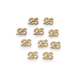 Ξύλινο κοπτικό στοιχείο 26 - Συσκευασία 10 τεμάχια