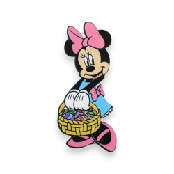 Ξύλινη εκτυπωμένη φιγούρα Μίνι καλάθι με αβγά Ξύλινη εκτυπωμένη φιγούρα Μίνι καλάθι με αβγά