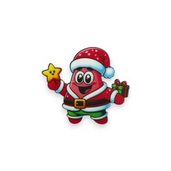 Ξύλινη εκτυπωμένη φιγούρα γιορτινός Πάτρικ ο Αστερίας Ξύλινη εκτυπωμένη φιγούρα γιορτινός Πάτρικ ο Αστερίας