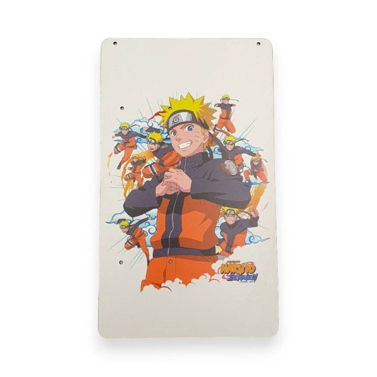 Ξύλινη εκτυπωμένη βάση για λαμπάδα Naruto