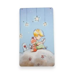 Ξύλινη εκτυπωμένη βάση για λαμπάδα Μικρός Πρίγκιπας με αλεπού Ξύλινη εκτυπωμένη βάση για λαμπάδα Μικρός Πρίγκιπας με αλεπού