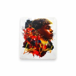 Ξύλινo εκτυπωμένο καδράκι - Lamine Yamal Ξύλινo εκτυπωμένο καδράκι - Lamine Yamal