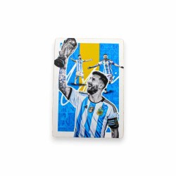 Ξύλινo εκτυπωμένο καδράκι - Lionel Messi Ξύλινo εκτυπωμένο καδράκι - Lionel Messi