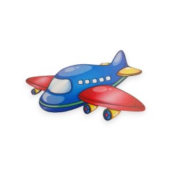 Ξύλινη εκτυπωμένη φιγούρα Αεροπλάνο Ξύλινη εκτυπωμένη φιγούρα Αεροπλάνο