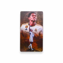 Ξύλινο εκτυπωμένο καδράκι - Τζουντ Μπέλινγκχαμ Ξύλινο εκτυπωμένο καδράκι - Τζουντ Μπέλινγκχαμ