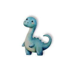 Ξύλινη εκτυπωμένη φιγούρα γλυκούλης δεινόσαυρος