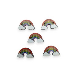 Ξύλινο στοιχείο Μάρτης ουράνιο τόξο