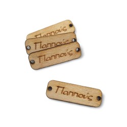 Ξύλινη ταυτότητα παππούς 3,5cm. - Συσκευασία 10τμχ Ξύλινη ταυτότητα παππούς 3,5cm. - Συσκευασία 10τμχ