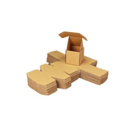 Κουτί Συσκευασίας Kraft Τετράγωνο 13x13x13cm - Μικρό Μέγεθος Κουτί Συσκευασίας Kraft Τετράγωνο 13x13x13cm - Μικρό Μέγεθος