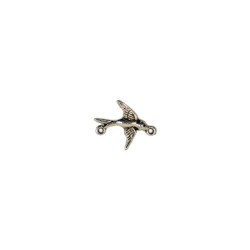 Μεταλλικό χελιδόνι 2 x 1.5 cm. ασημί Μεταλλικό χελιδόνι 2 x 1.5 cm. ασημί