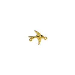 Μεταλλικό χελιδόνι 2 x 1.5 cm. χρυσό Μεταλλικό χελιδόνι 2 x 1.5 cm. χρυσό