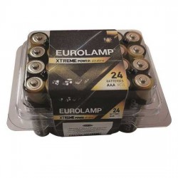 ΜΠΑΤΑΡΙΕΣ XTREME ΑΛΚΑΛΙΚΕΣ ΑAΑ 1.5 V LR03 EUROLAMP (24 ΤΜΧ)