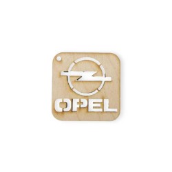 Ξύλινο στοιχείο για μπρελόκ Opel Ξύλινο στοιχείο για μπρελόκ Opel