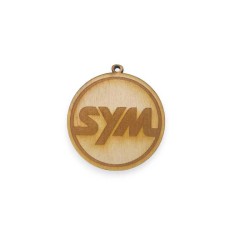 Ξύλινο στοιχείο για μπρελόκ Sym Ξύλινο στοιχείο για μπρελόκ Sym