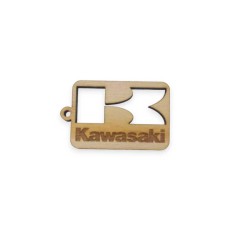 Ξύλινο στοιχείο για μπρελόκ Kawasaki