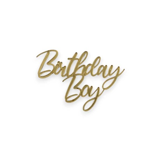 Πλεξιγκλάς φράση birthday boy - επιλογή χρώματος Πλεξιγκλάς φράση birthday boy - επιλογή χρώματος