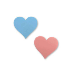  καρδια πλεξιγκλάς  - επιλογή χρώματος