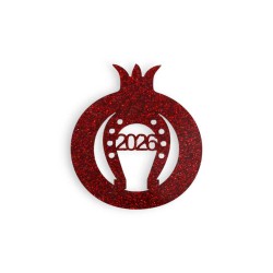 Ρόδι πέταλο 2026 πλεξιγκλάς γκλίτερ - επιλογή χρώματος