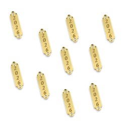 Plexiglass στοιχείο 3cm. με  κάθετη χάραξη 2026 - Συσκευασία 10 τεμάχια