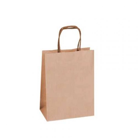 Τσάντα craft με στριφτό χερούλι 25x12x31cm