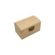 Ξύλινο μπαουλάκι αλουστράριστο 9x5x5,5 cm. Ξύλινο μπαουλάκι αλουστράριστο 9x5x5,5 cm.