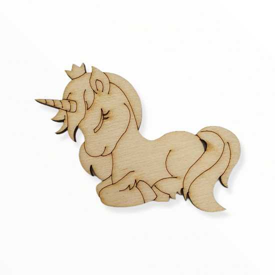 Ξύλινη φιγούρα cute unicorn Ξύλινη φιγούρα cute unicorn