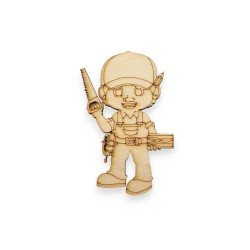 Ξύλινη φιγούρα Ξυλουργός Ξύλινη φιγούρα Ξυλουργός