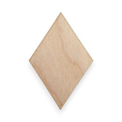 Ξύλινο περίγραμμα ρόμβος