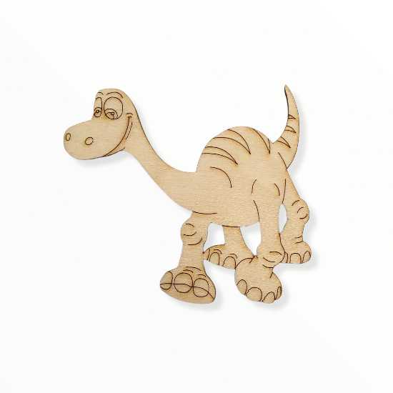 Ξύλινη φιγούρα παιδικός δεινόσαυρος