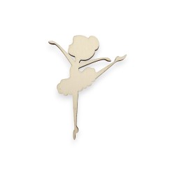 Ξύλινη φιγούρα πιρουέτα περίγραμμα Ξύλινη φιγούρα πιρουέτα περίγραμμα