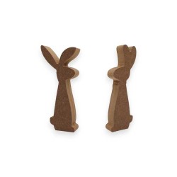 Σετ αυτοστηριζόμενα μακρόστενα κουνέλια από mdf Σετ αυτοστηριζόμενα μακρόστενα κουνέλια από mdf