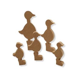 Αυτοστηριζόμενη mdf πάπια σε γαλότσα