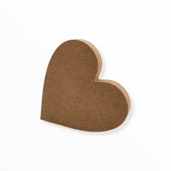 Αυτοστηριζόμενη πλαγιαστή καρδιά από mdf