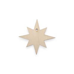 Ξύλινο στοιχείο Άστρο περίγραμμα Ξύλινο στοιχείο Άστρο περίγραμμα