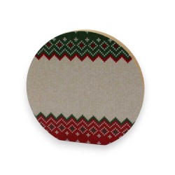 Αυτοστηριζόμενο Εκτυπωμένο mdf Κύκλος- Χριστουγεννιάτικο Πλεκτό Αυτοστηριζόμενο Εκτυπωμένο mdf Κύκλος- Χριστουγεννιάτικο Πλεκτό