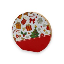 Αυτοστηριζόμενο Εκτυπωμένο mdf Κύκλος- Χριστουγεννιάτικο Μοτίβο Αυτοστηριζόμενο Εκτυπωμένο mdf Κύκλος- Χριστουγεννιάτικο Μοτίβο