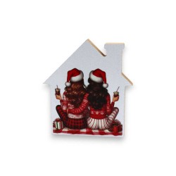 Αυτοστηριζόμενο Εκτυπωμένο mdf Σπίτι- Φίλες Αυτοστηριζόμενο Εκτυπωμένο mdf Σπίτι- Φίλες