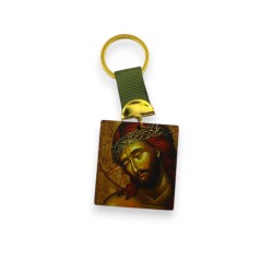 Ξύλινο μπρελόκ πλατιά κορδέλα 1 Ξύλινο μπρελόκ πλατιά κορδέλα 1